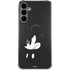 Disney Mickey Mouse Black and White Galaxy S24 Plus Clear Case